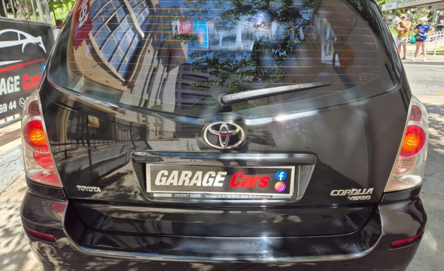 TOYOTA VERSO 1.8 GASOLINA 7 PLAZAS